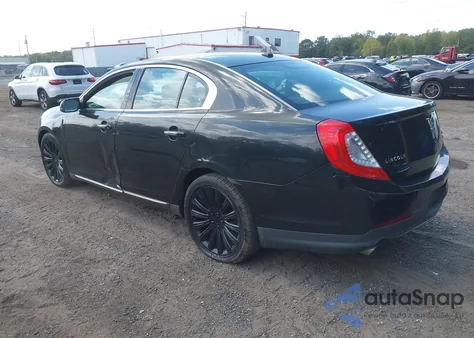 2013 Lincoln Mks из США, поврежденный, VIN 1LNHL9EK6DG603682